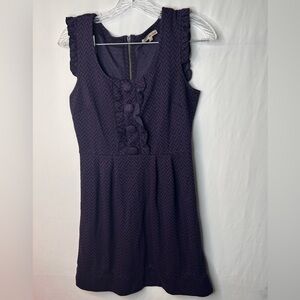 BeBop Purple Chevron Mini Dress Girls’ Size Medium Sleeveless Kids-M